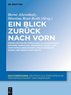 cover image of Ein Blick zurück nach vorn